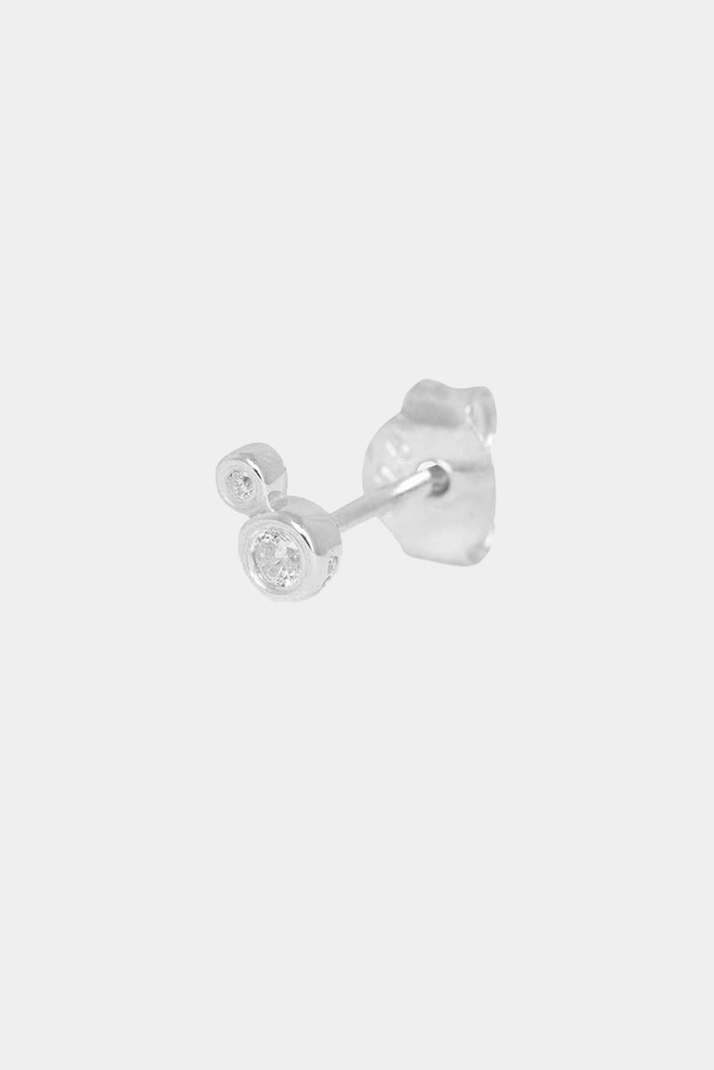 Couture øreringe -sølv