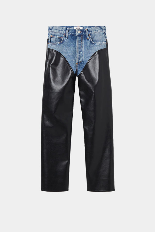 RECYCLED LEATHER HARLEY JEAN -Navigate Detox